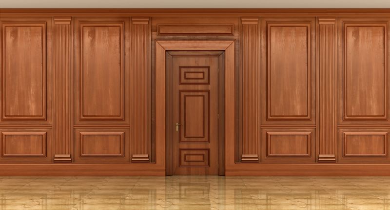 Panelled Wooden Door